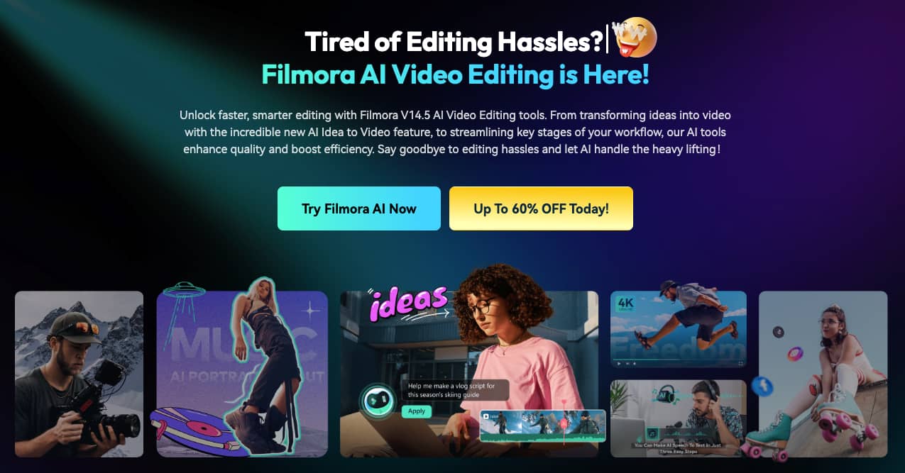 Filmora Ai Video Editor