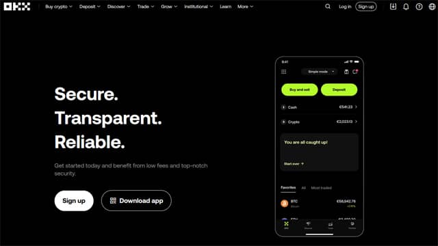Okx crypto trading platform