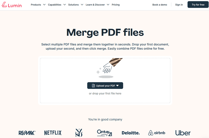 Lumin Pdf Merger