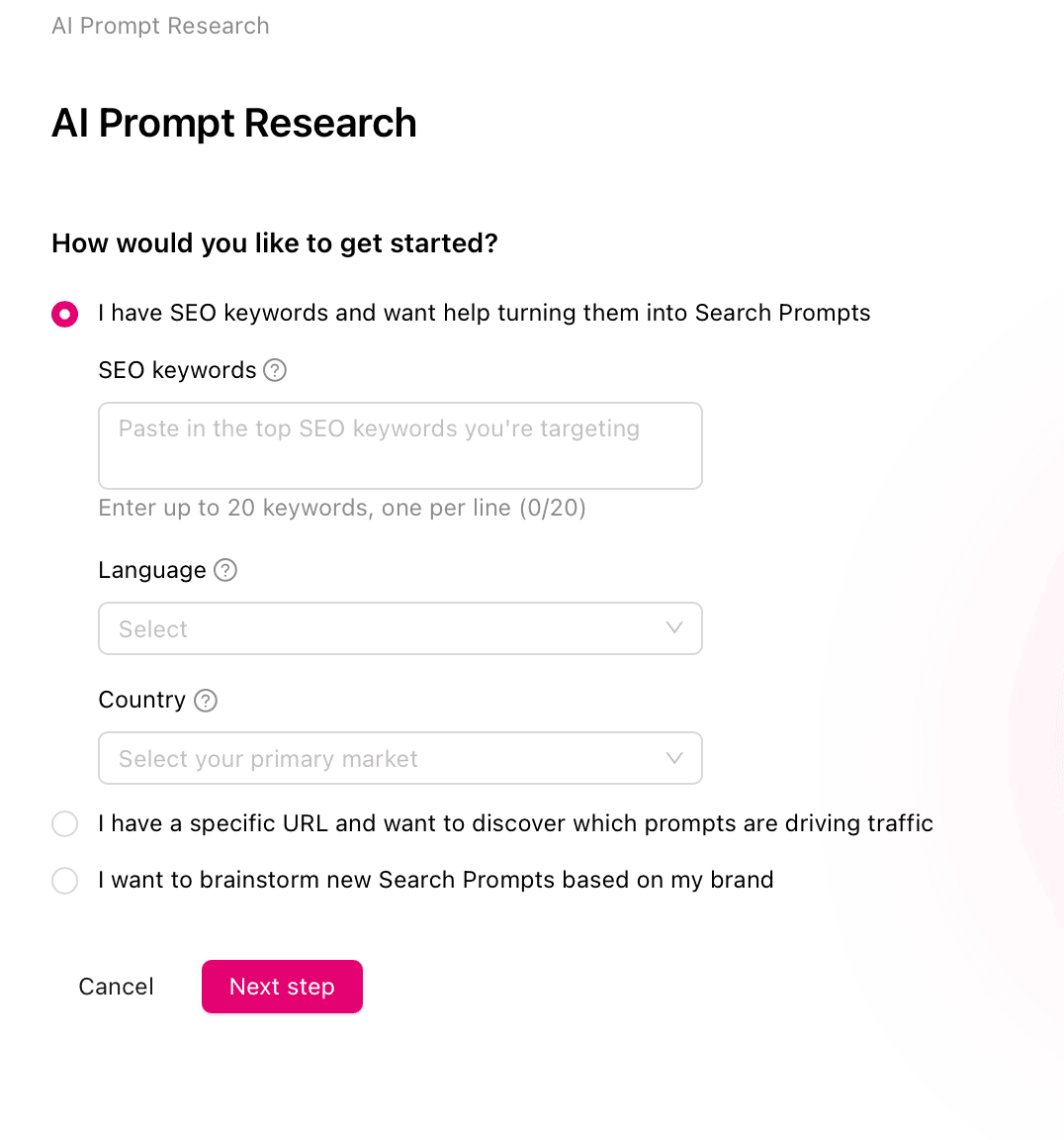 OtterlyAI Prompt Research