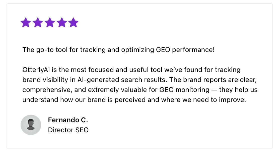 Otterly.ai User Review 1