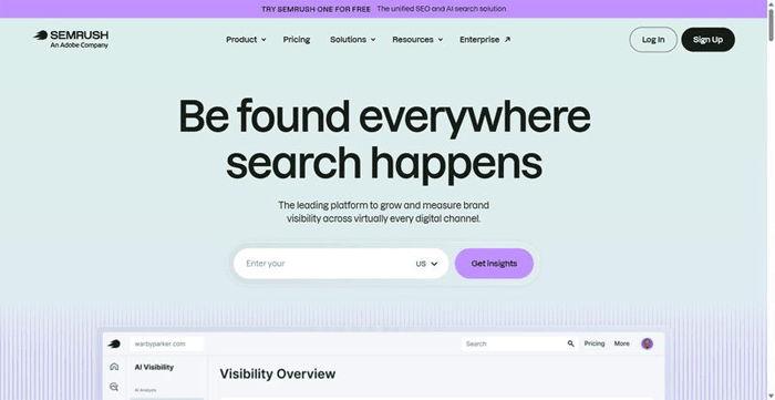 Semrush Geo Tool