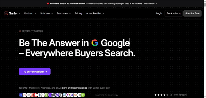 Surfer Seo AI Tool
